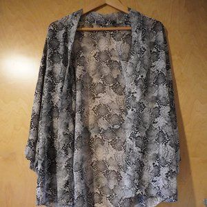Kimono-Style Robe | Sheer | Small